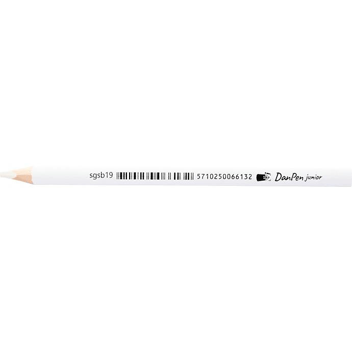 Danpen junior jumbo farveblyant hvid