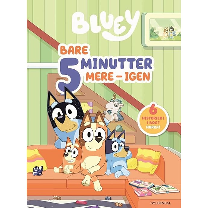 Gyldendal Bluey - Bare 5 minutter mere - igen