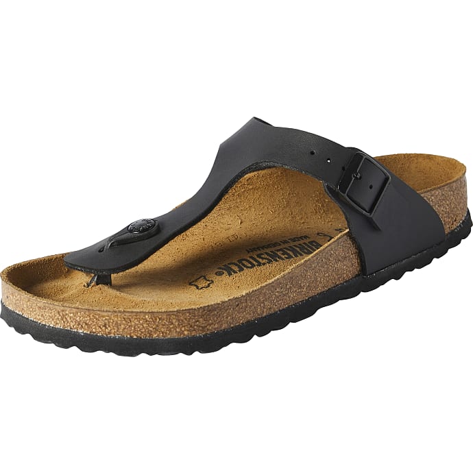 Birkenstock Gizeh dame sandaler str. 41 sort