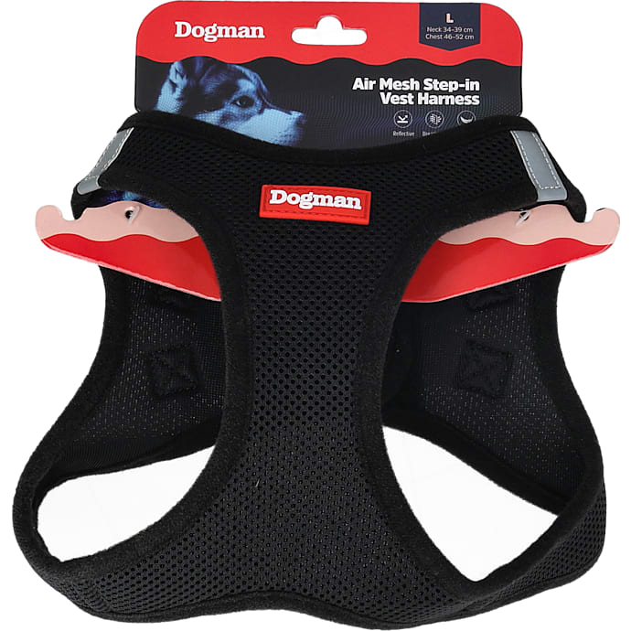 Dogman Air Mesh Hundevest Str. L .