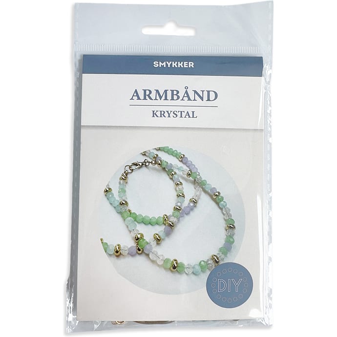 1Conzept Lav-Selv Armbånd Krystal