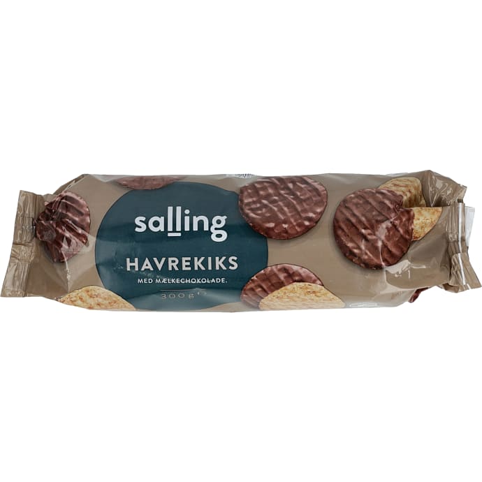 Salling Havrekiks med chokosmag
