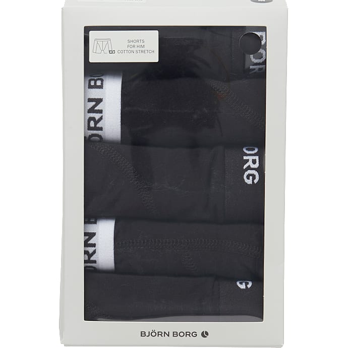 BJÖRN BORG herre 5-pak tights str. 2XL - sort