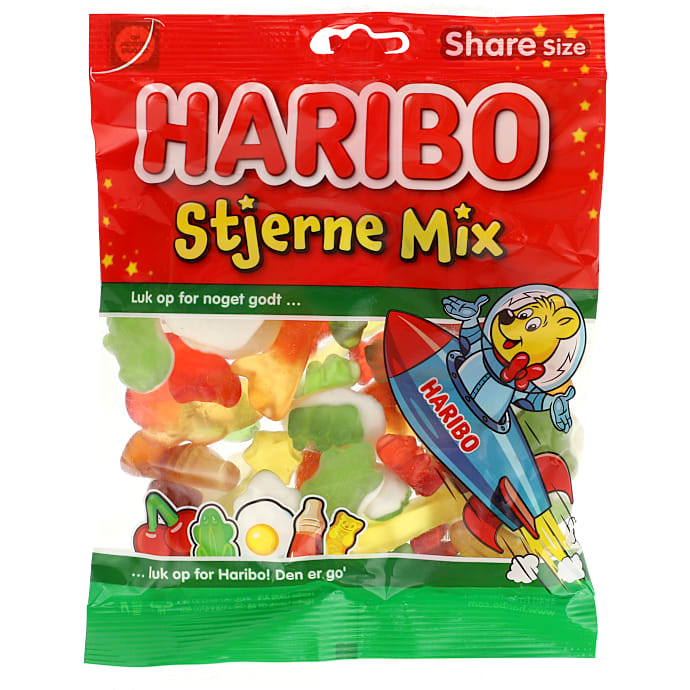 Haribo Stjerne Mix 250 g