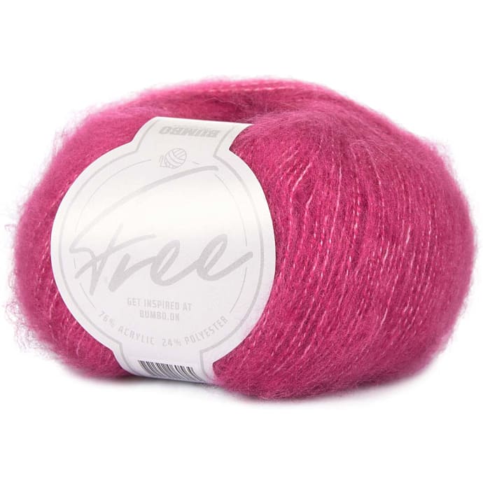 BUMBO By Mayflower Free Akrylblanding pink 007