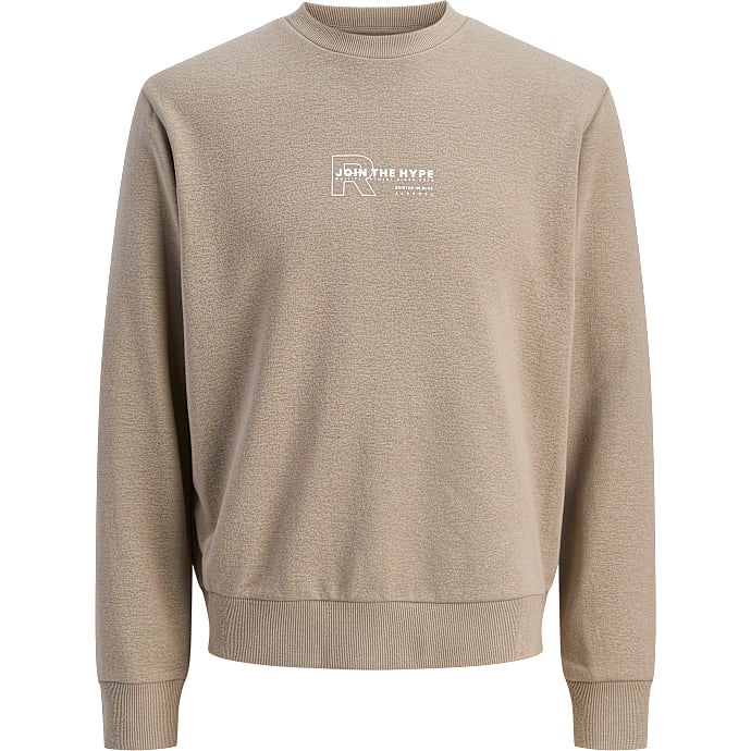 JJ REBEL Herre Sweatshirt Brun Str. M