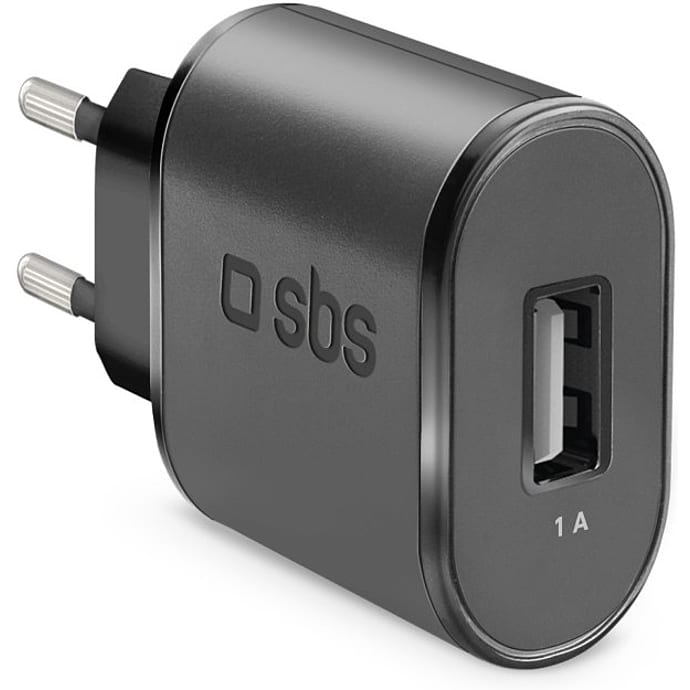 SBS Oplader 5 W Sort
