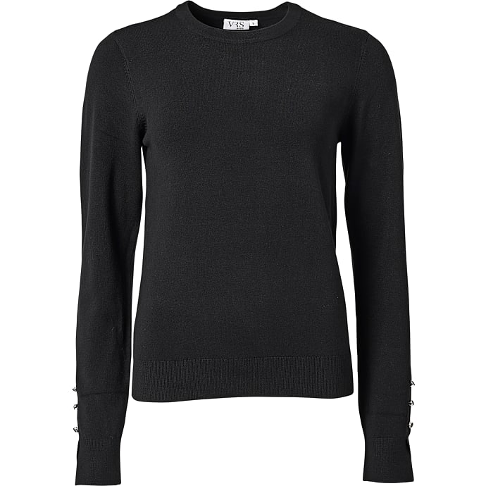 VRS dame pullover str. L - sort