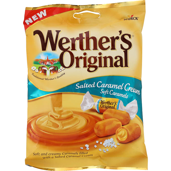 Storck Flødekarameller m. saltet karamelfyld 125 g