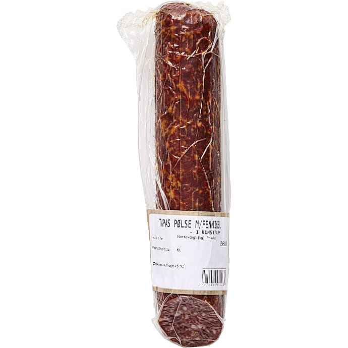 Tapaspølse m. fennikel – produktbillede