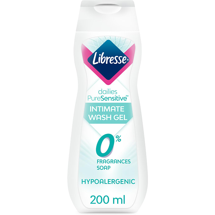 Libresse Intimsæbe m. aloe vera sensitiv hud parfumefri 200 ml