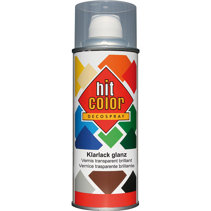 Hit Color spraymaling blank 0,4 liter - klarlak