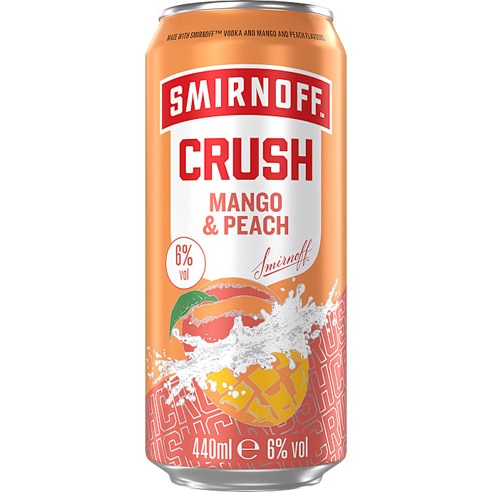 Smirnoff Vodka Crush Mango & Peach