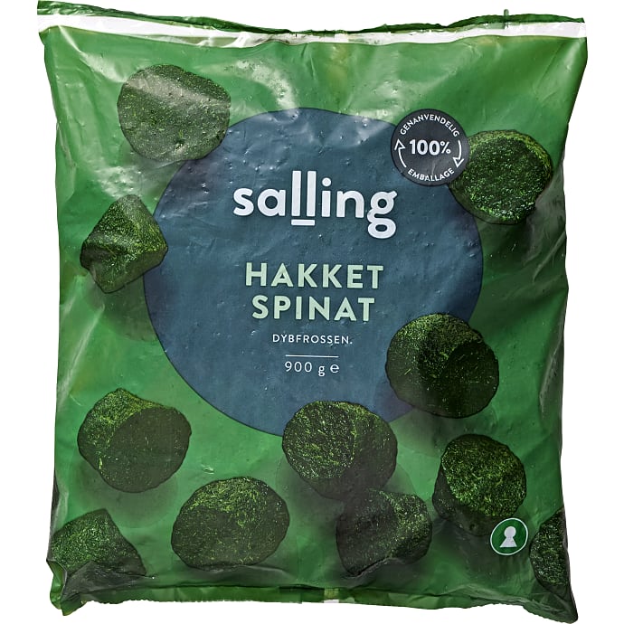 Salling Hakket spinat