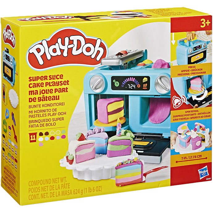 Play-Doh lagkagestykker legesæt