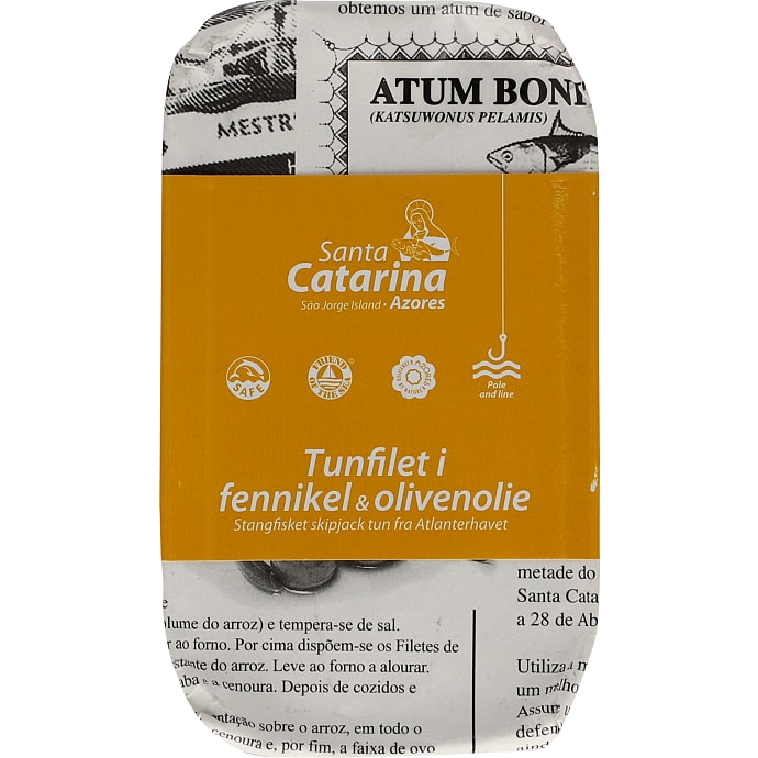 Santa Catarina Tun i Olivenolie m. Fennikel