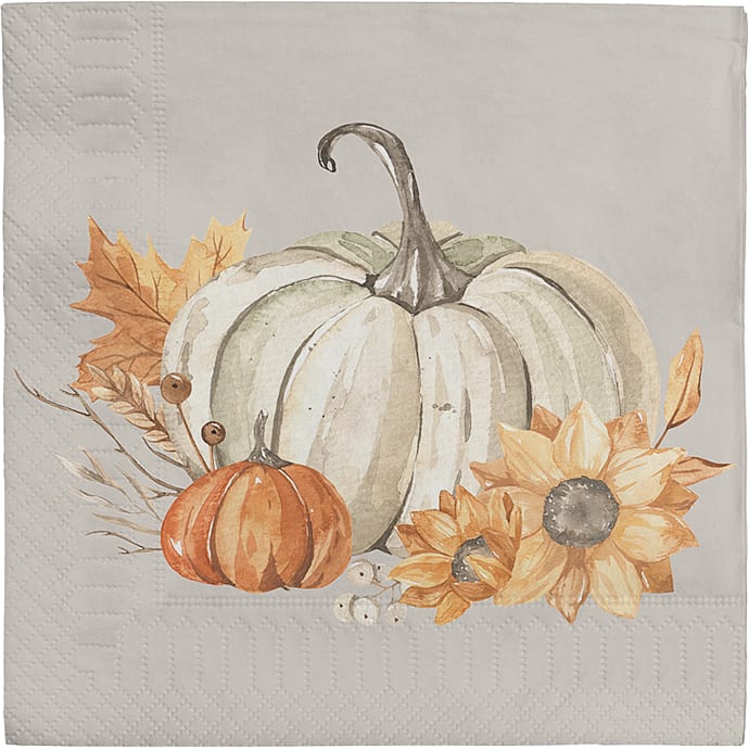 Windsor mønstrede servietter 33x33 cm 20-pak