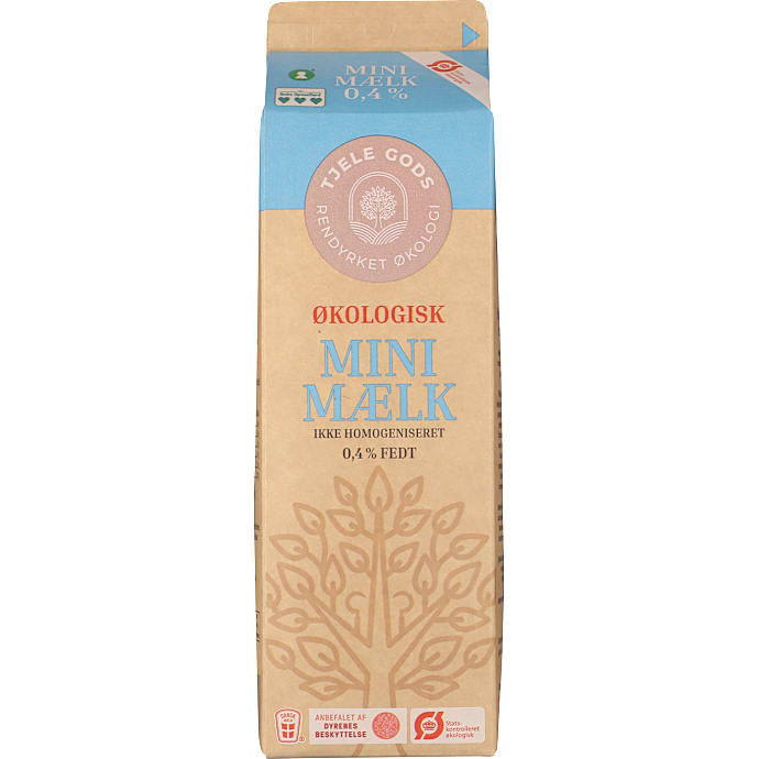 Minimælk 0,4% fedt øko