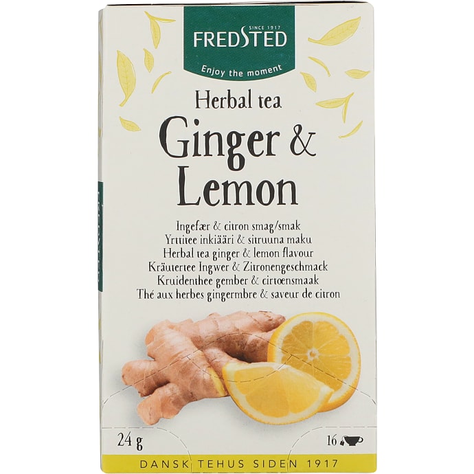 Urtete m. ingefær og citron