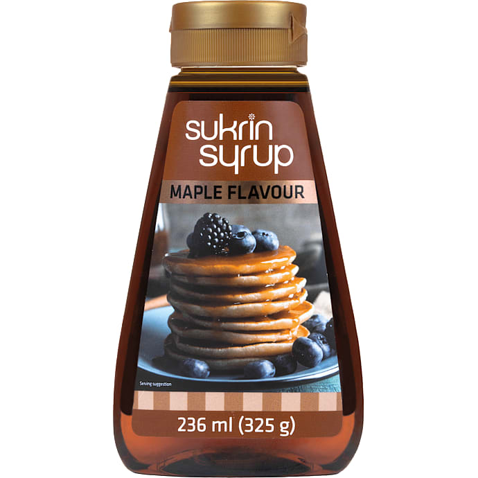 Sirup m. sukrin og ahornsirupsmag