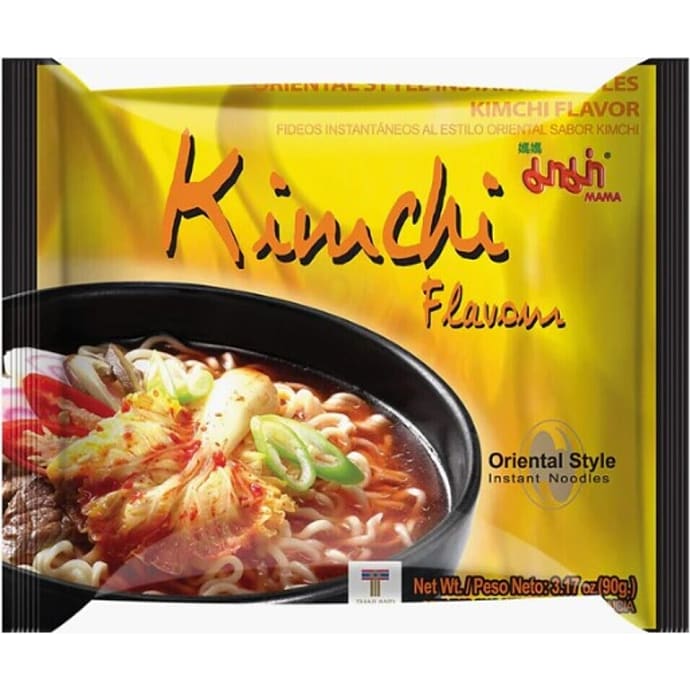 Instant nudler m. kimchi smag