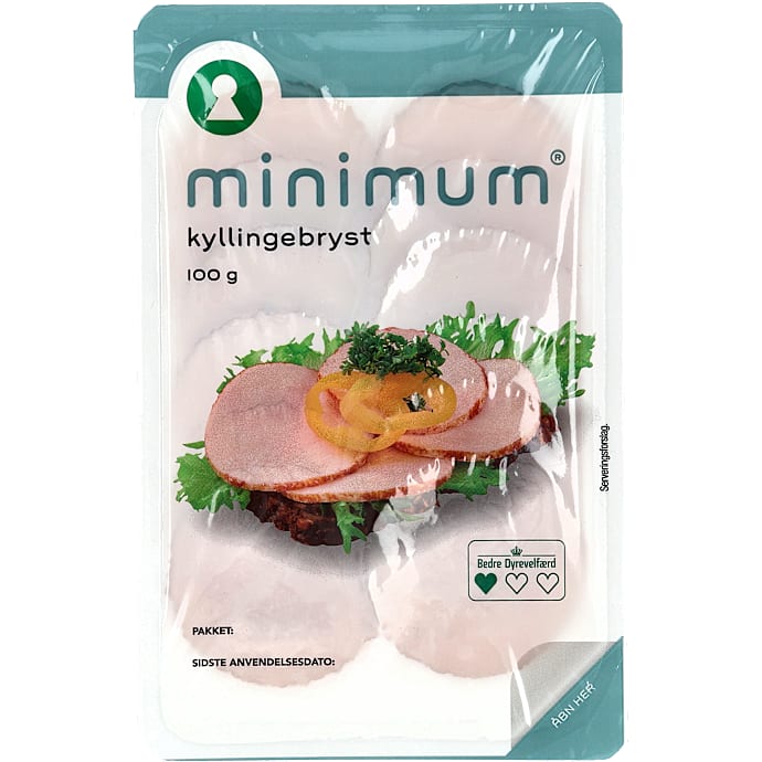 Kyllingebryst i skiver