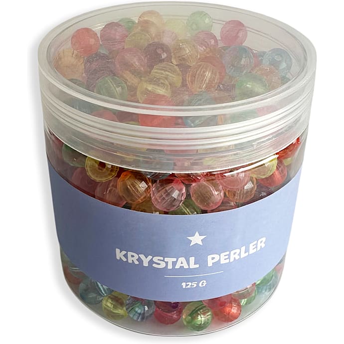 Krystal perler - mix