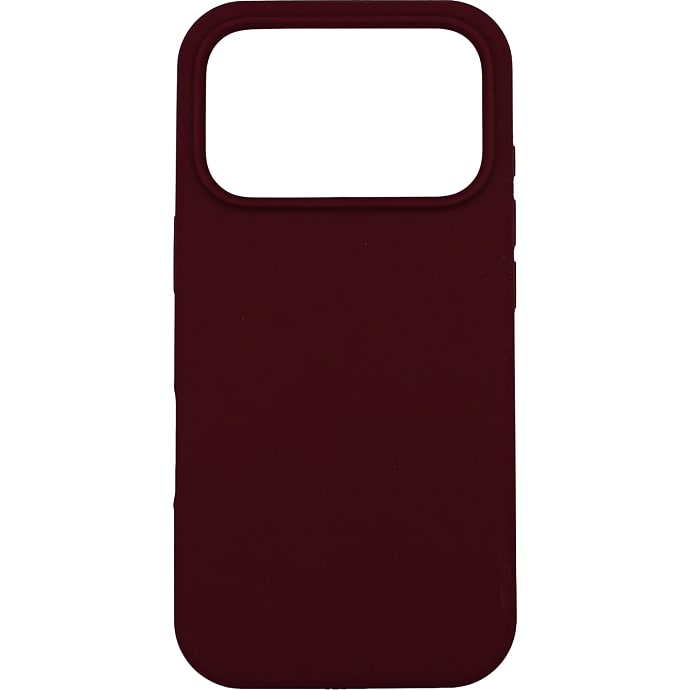 Leki iPhone 17 Pro Cover Silicone Burgundy