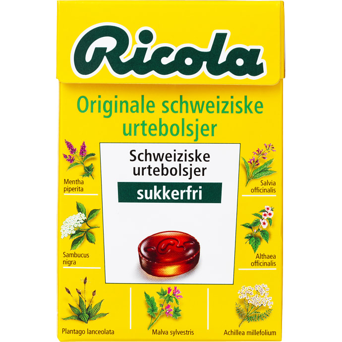 Pastiller m. urtesmag sukkerfri