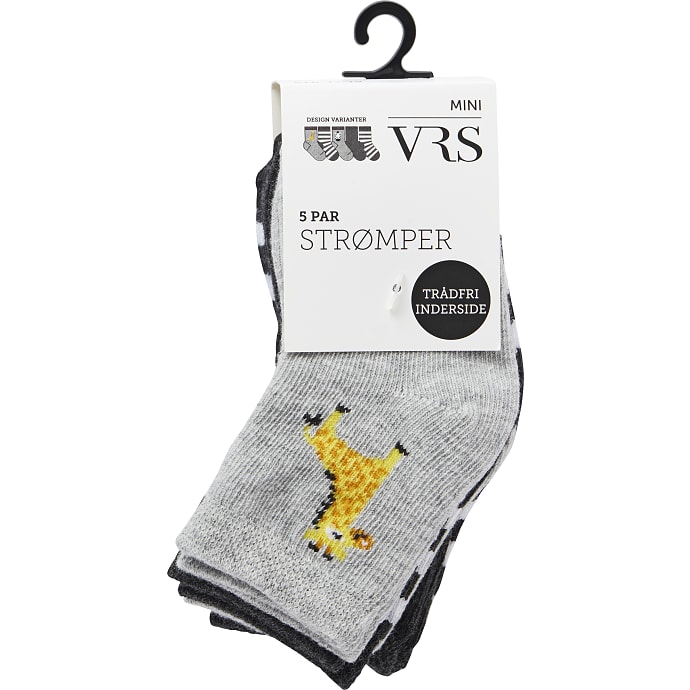 VRS Baby Strømper 5-pak str. 17/19 1 stk