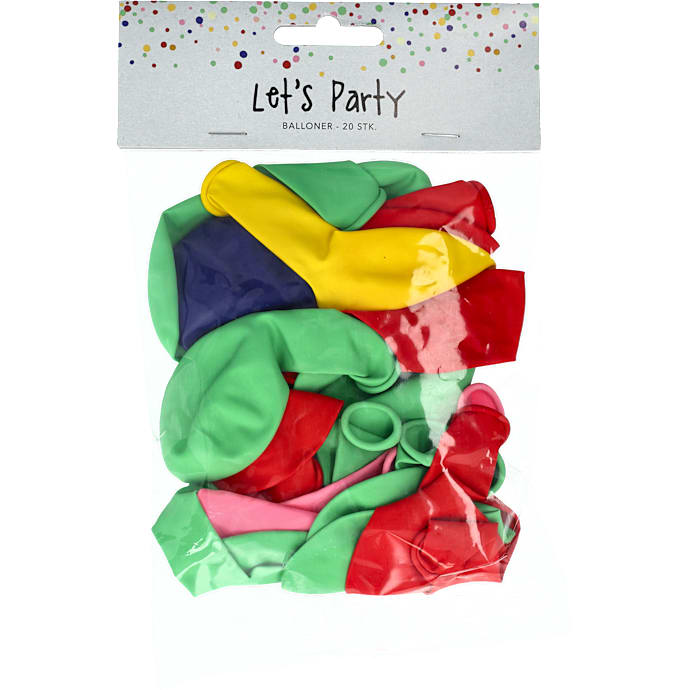 Shared Design Balloner 20-pak