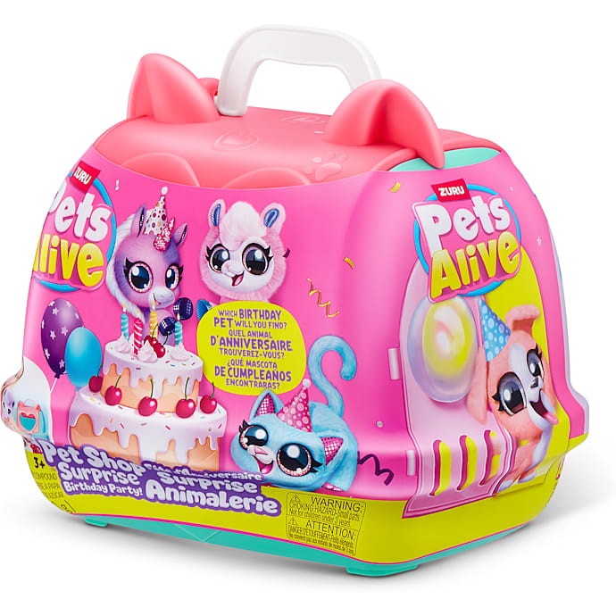 Pets alive pet shop fødselsdags bamse – flere varianter – assorteret