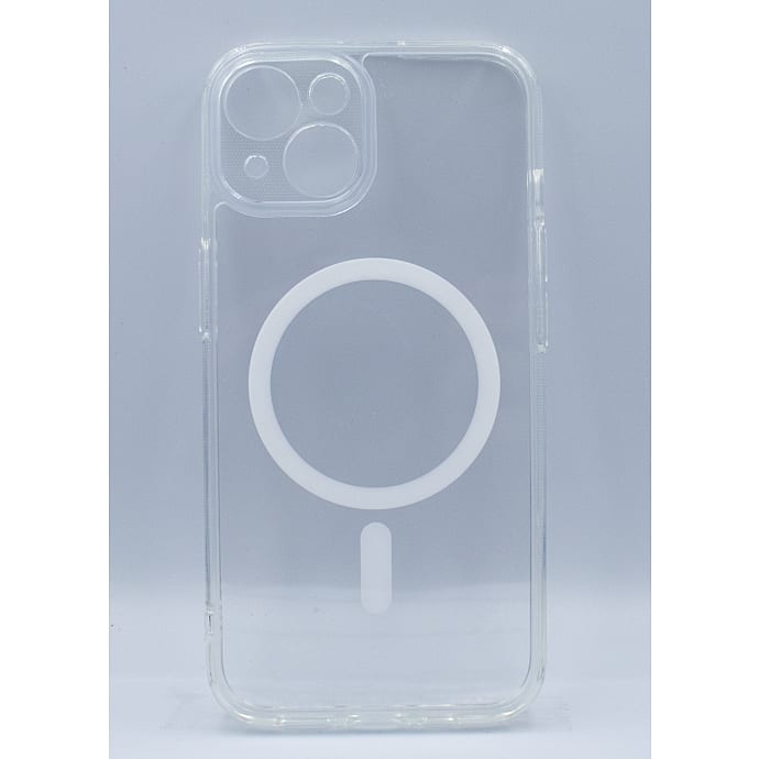 Leki iPhone 14 MagSafe Cover Silikone Transparent