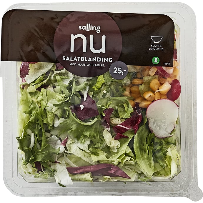 Salling NU Snittet Salatblanding m. Majs og Radise