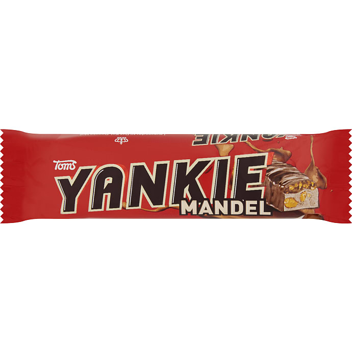 Chokoladebar m. karamel og mandel