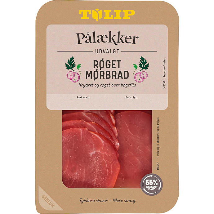 Røget mørbrad i skiver