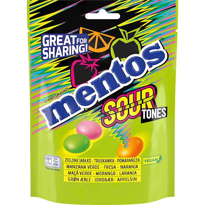 Sour Tones tyggepastiller