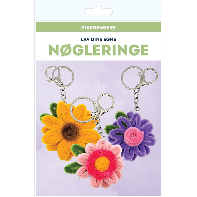 Kreasæt DIY - nøgleringe