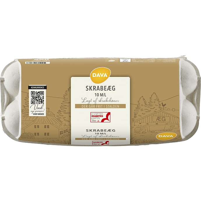 Danæg Skrabeæg M/L