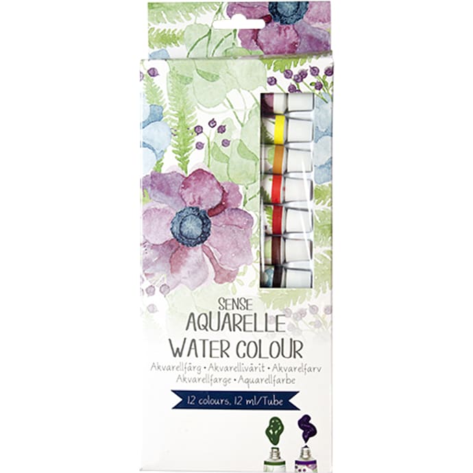 Sense Akvarel Farver