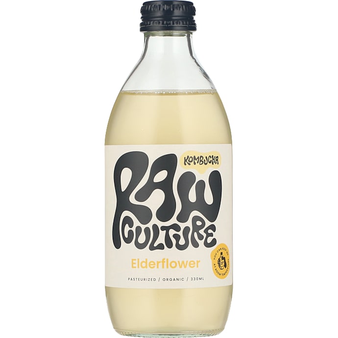 Raw Culture Kombucha Hyldeblomst Øko