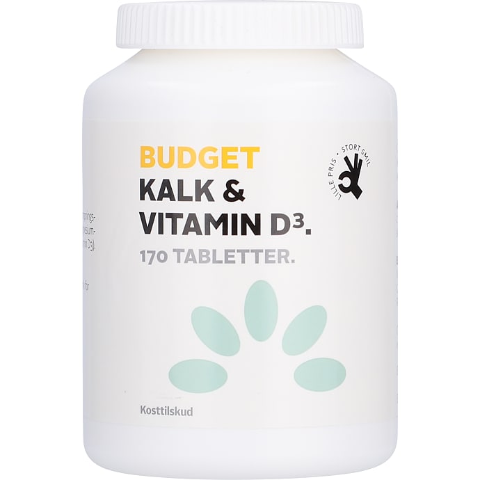 Budget Kalk og D3-vitamin