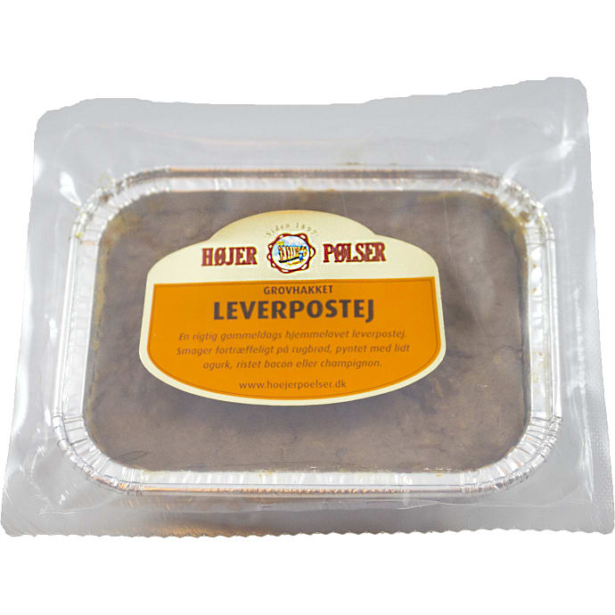 Højer Pølser Grovhakket leverpølse