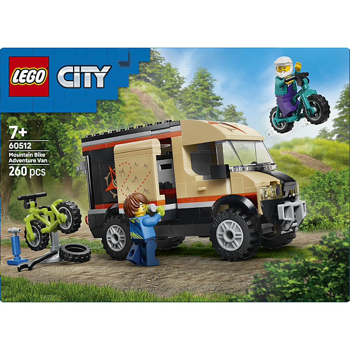 LEGO City Vogn til mountainbike-eventyr 60512