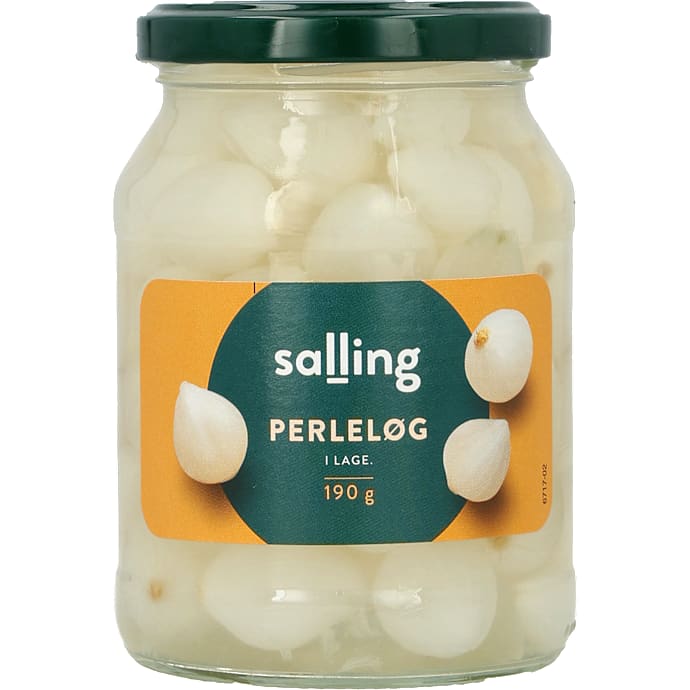 Syltede perleløg