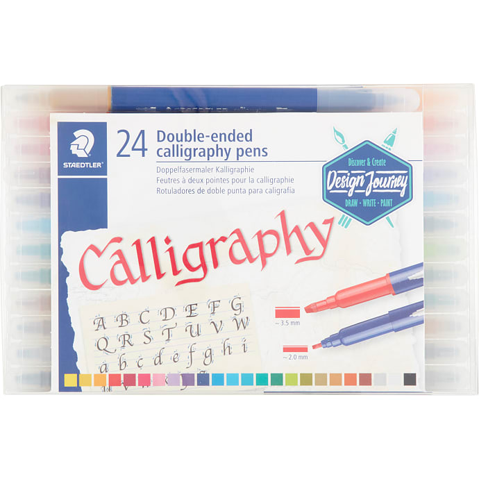 Staedtler kalligrafi duo 24 stk