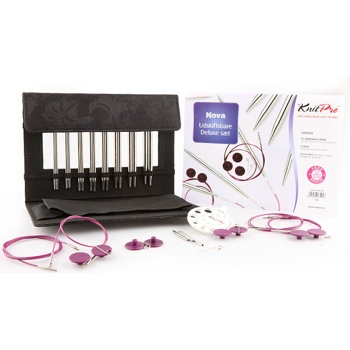 Knit Pro Nova Deluxe Rundpindesæt