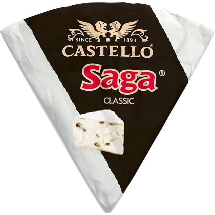 Saga Classic blå- og hvidskimmelost 70+