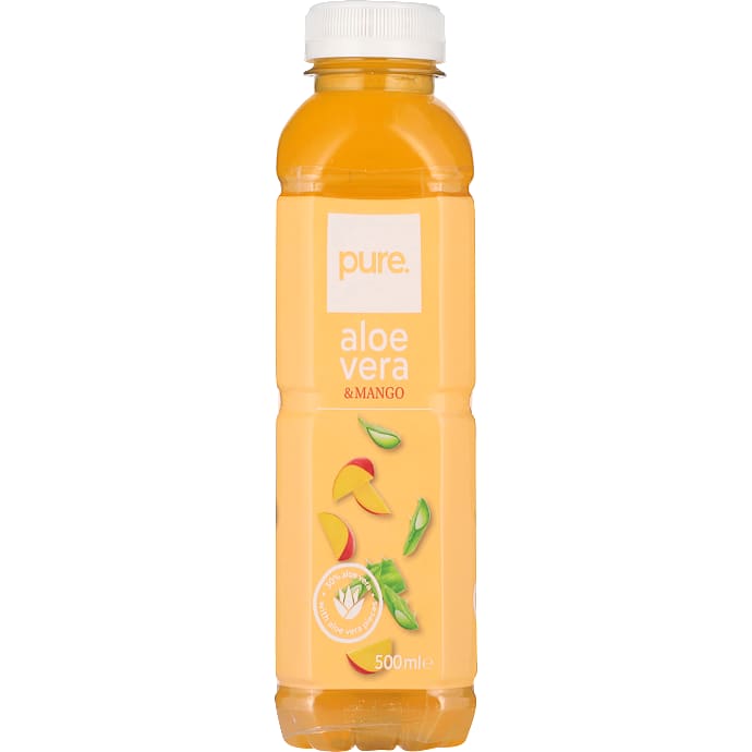 Pure Aloe vera drik m. mangosmag 500 ml