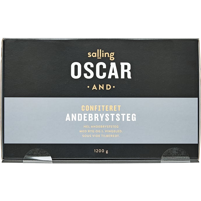 Confiteret andebryststeg